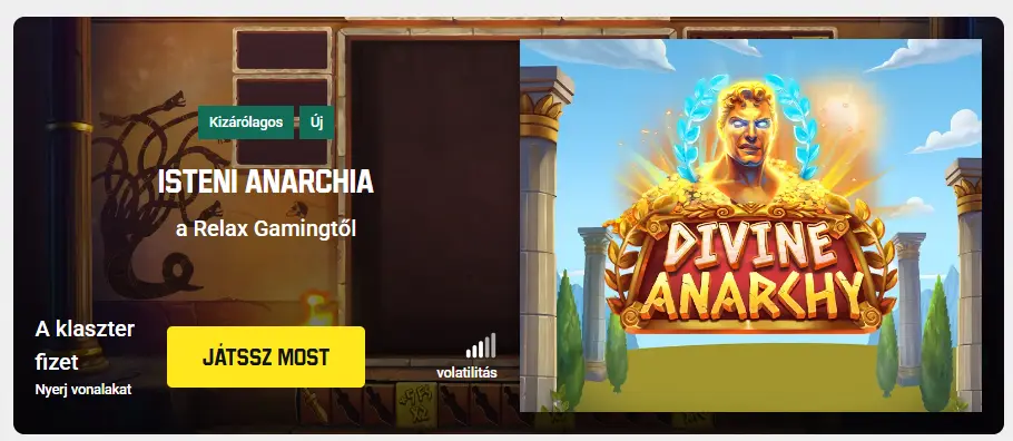 Divine Anarchy az Unibet Magyar